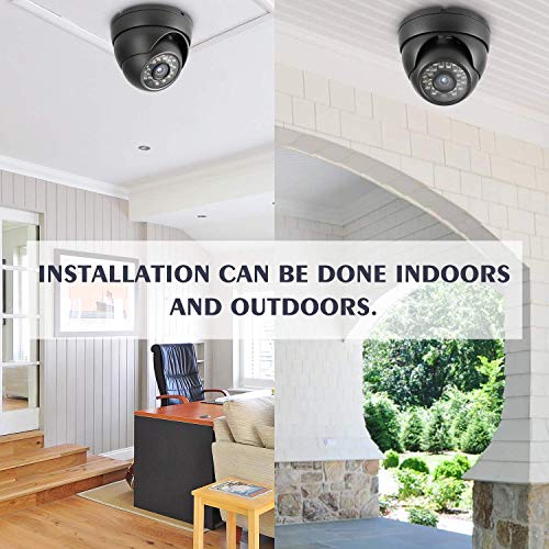Dericam-1080P-1920TVL-Dome-Security-Camera-HDCVIHDTVIAHD960H-4-in-1-CCTV-Camera-IP66-Metal-Housing-24-LEDs82fts-Night-Vision-85Viewing-Angle-PAL-Video-Format-D2B-Black