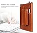 FYY Genuine Leather Case for Apple iPad Pro 12.9 inch 2017/2015, Luxurious Genuine Leather Handmade Case Protective Cover Travel Sleeve Bag for iPad Pro 12.9 (Both 2017 and 2015 Models) Brown