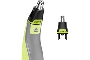 Yinke Nose Hair Trimmer Replacement Head for Hybrid Electric Trimmer, More Efficient and Quieter Nose Hair Trimmer Accessories for Men, Compatible with QP2834/2724/2520/6531, 1PC, Green