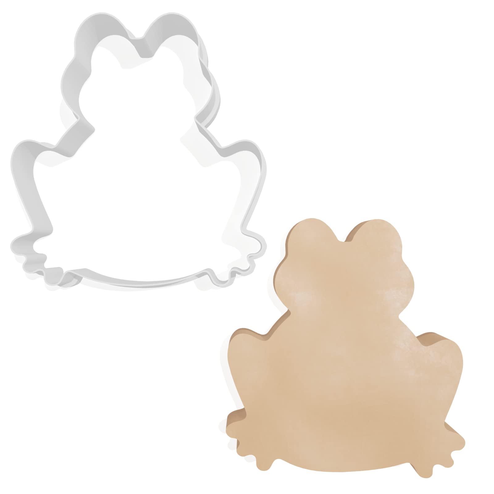 Cutting About Frog Cookie Cutter - 3 Sizes