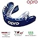 OPRO Gold Youth Mouthguard for Braces with Case for Kids Age 7+ – Boys Sports Mouthpiece for Football, Hockey, Rugby, Softball. Teeth and Gum Shield Protection for Contact Sports