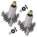 8TEN Spindle for AYP 130794 532130794 Husqvarna LT130 YTH150 YTH1842 Poulan PP1242 342074 38 and 42 Inch Decks 2 Pack