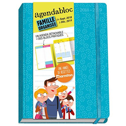 Agendabloc Pocket 2019 - Bleu: Tout pour se simplifier la vie ! by (Paperback)