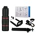 Mocalaca Cell Phone Camera Telephoto Lens, 18X Zoom Telephoto Universal Clip On Lens Kit Compatible or iPhone X/8/7/6S/6 Plus/5/4,Samsung, Android and Other Phones