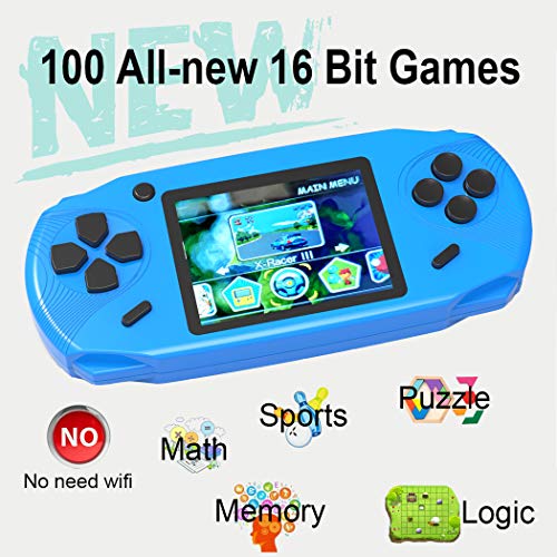 Beijue 16 Bit Handheld Games for Kids Adults 3.0'' Large Screen