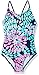 Kanu Surf Girls' Daisy Beach Sport 1-Piece Swimsuit