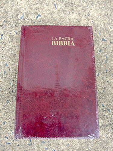 Amazon.com: Italian Bible New Revised Version Hardcover Dark Blue
