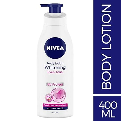 Nivea Whitening Even Tone UV Protect Lotion, 400ml