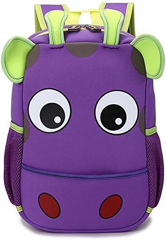 Arelang Cute Deer Waterproof Schoolbag, 1 - 3 - Grades 6-12 Years Old Children's Cartoon Backpack Rucksack (Purple)
