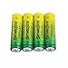OVERMAL Hot 4PCS 3.7V 1200mAh 14500 AA Li-ion Rechargeable Battery For Flashlight Torch