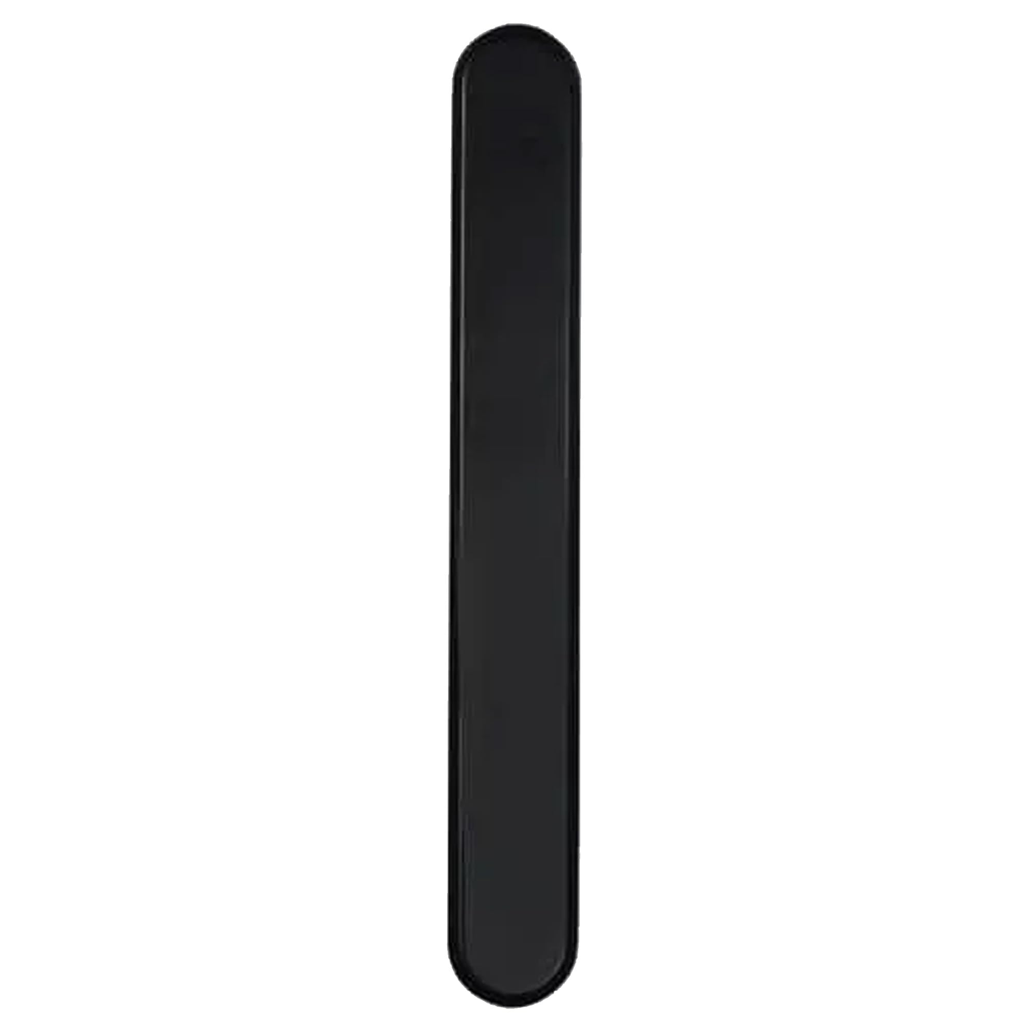 Black uPVC Door Handle Blank Plate French Doors Blanking Handle PVC 210mm Screw Centres