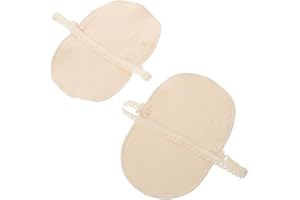 Ciieeo Underarm Sweat Pads for Women 1 Pair Invisible Reusable Sweat Absorbing Patches Breathable