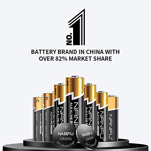 NANFU No Leakage Long Lasting AA 48 Batteries [Ultra Power] Premium LR6 Alkaline Battery 1.5v Non Rechargeable Batteries for Clocks Remotes Games Controllers Toys Electronic Devices