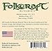 Folkcraft Mountain Dulcimer String Set, Ball Ends (.011