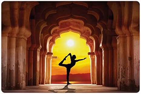 Amazon.com: lunarable Yoga alfombrilla para mascotas para ...