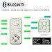 SUNNYPEAK Multi-functional Wireless Bluetooth Gamepad Controller Handheld Self Timer Compatible with Android/PC for Playing 3D VR Games/Taking Pictures/Music Player /E-book Flip (Green)