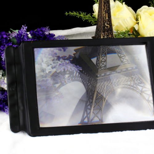 zinnor 3X A4 Sheet Full Page Reading Magnifier Large Magnifying Glass Reading Aid Lens Fresnel for Books Menus Newspapper Improve Elderly Poor Eyesight for The Eldly Gift