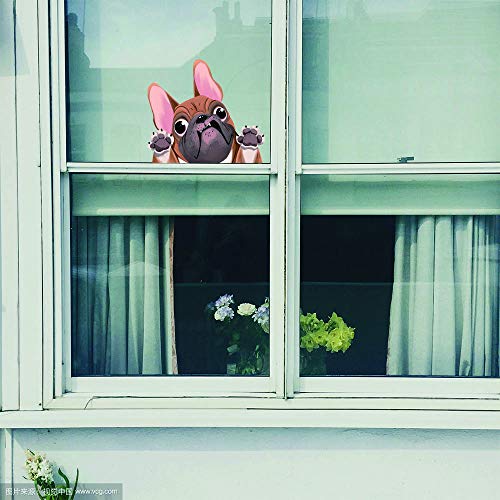 image for Fochutech Car Decals Funny, Dog Decal/Cute Car Stickers, Waterproof Vi