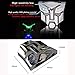 HengJia Auto Parts Car Solar energy LED Transformers Metal 3D Emblem, led Styling Warning Lamp-Optimus prime                                                           