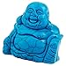 rockcloud Healing Crystal Gemstone Carved Laughing Happy Buddha Feng Shui Figurines Wealth and Good Luck 1.5