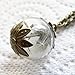 20pcs 20mm Mini Empty clear glass globe 2.0mm double hole wish glass ball bottles DIY pendant charms findings glass beads