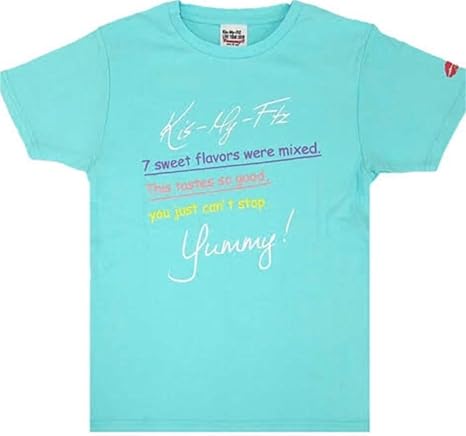 Amazon Co Jp Tシャツ 水色 Free Size 18年 Yummy You Me ヤミー Kis My Ft2 キスマイ グッズ ホビー