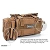 BLISSWILL-Outdoor-Multifunctional-Fishing-Tackle-Bag-Water-Resistant-sided-Waist-Shoulder-Carry-Strap-Storage-Waist-Pack-Sling-Bag-Fishing-Gear-Storage-for-Fishing-Hiking-Climbing