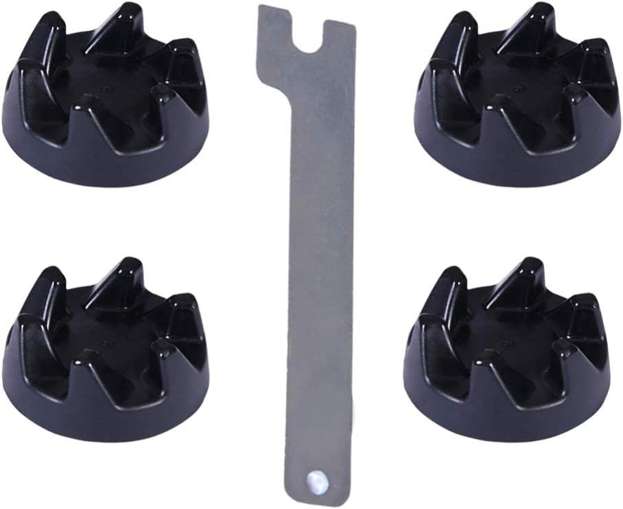 Hemobllo Replacement Blender Coupler with Removal Tool for KitchenAid Blender (4Pc Gears and 1Pc Wrench)