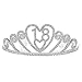Qixuan Novelties Rhinestone Encrusted 18th Happy Birthday Tiara with Keepsake Box