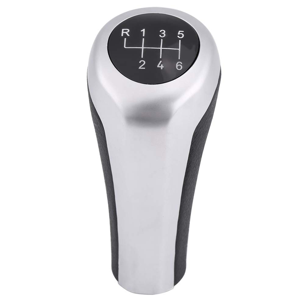 Dweekiy e46 Car 6 Speed Gear knob 6 Speed Gear Shift Lever Knob for E39 E46 E53 E60 E63 E83 E90 E92