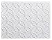 Fasade Easy Installation Rings Gloss White Backsplash Panel for Kitchen and Bathrooms (18