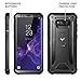 YOUMAKER Kickstand Case for Galaxy S8 Plus, Full Body with Built-in Screen Protector Heavy Duty Protection Shockproof Rugged Cover for Samsung Galaxy S8 Plus 6.2 inch - Black/Black