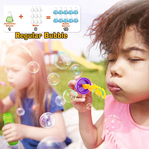 54 Ounce Concentrated Bubble Solution Refill(Can Make 4 Gallon), Big Bottle for Jumbo Giant Bubble Soap Bubble Wand Blower Machine Gun Maker, Bath Time, Summer Outdoor Gift for Girl Boy Kid Child - Thumbnail 5
