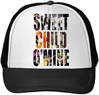 guns n roses logo Hats Unisex And Adjustable Snapback cap Black