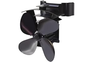 VALIANT FUN Valiant Remora Magnetic Flue Pipe Heat Powered Stove Fan