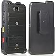 Holster for Sonim XP8, Nakedcellphone Black [Rotating/Ratchet] Belt Clip Case [with Kickstand] for Sonim XP8 Phone (XP8800)
