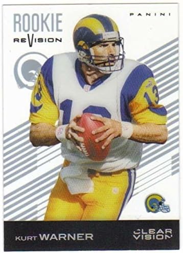 2015 Panini Clear Vision Rookie ReVision #87 Kurt Warner Rams NFL Football Card NM-MT