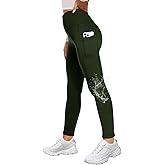 GAYHAY Fleece Lined Leggings for Women with Pockets- Water Resistant Winter Thermal Warm High Waisted Workout Tights Pants