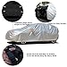 Kayme Car Covers for Automobiles Waterproof All Weather Sun Uv Rain Protection with Zipper Mirror Pocket Fit SUV Jeep
