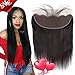 100% Unprocessed Brazilian Virgin Human Hair Ear to Ear Lace Frontal Remy Silky Straight Human Hair Lace Frontal (18 Inch 13x4 frontal)