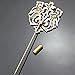 Copper Men Double Rampant Winged Lion Crown Lapel Stick Pin Tie Hat Scarf Badge Brooch