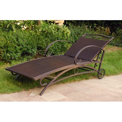 patio iron chaise lounge wicker caravan international valencia amazon antique furniture wrought outdoor used chairs target woodard position multi single