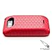 Hyperion MetroPCS LG Motion 4G LTE Extended Battery HoneyComb TPU Case -Red **Hyperion Retail Packaging**
