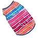 Small Dog Shirt, Voberry Fashion Pet Puppy Clothes Funny Cotton Costumes Pet Dog Cat Cute Stripe T Shirt (S)