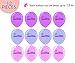 Unicorn Party Supplies for Girls - Happy Birthday Banner, Balloons and Temporary Tattoos for Unicorn Party Favors - 61 Piece Kit for Unicorn Birthday Party Supplies