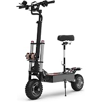 5600W Dual Motor Electric Scooter – 50MPH Off-Road E-Scooter With Seat, 40 Mile Range