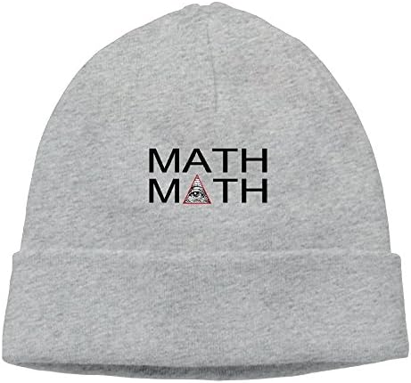 Dempery Math Is The Illuminati confirmed Unisex Fashion Beanie Knit Hat Cap Colorkey