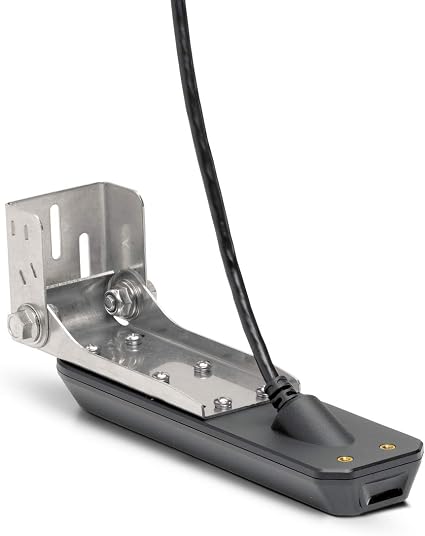 Humminbird 710282-1 XM 9 HW MSI T HELIX (MEGA Side Imaging+, Down Imaging+) Dual Spectrum CHIRP with Temperature Transom Mount Transducer, Black