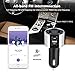 Ablue Bluetooth FM Transmitter, Bluetooth Universal Car Charger MP3 Player Adapter Car Kit Hands Free Calling, Dual USB Ports Charge