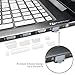 PortPlugs - Dust Plugs for Pc Laptops (13 Piece Set) - Protect Computer Ports from Dirt, Dust, and Splashes (Clear)